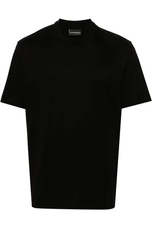 Emporio Armani T-shirt en coton à logo embossé