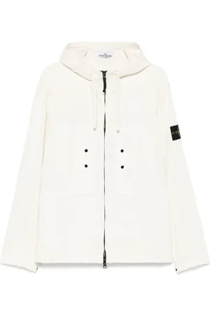 Stone Island Veste matelassée à patch Compass