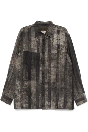 ZIGGY CHEN Chemise imprimée à détail noué