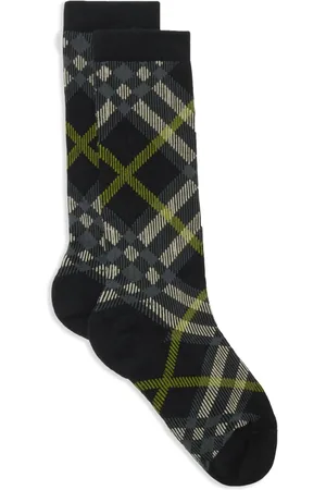 Burberry Chaussettes à carreaux