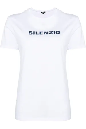 Aspesi T-shirt imprimé Silenzio