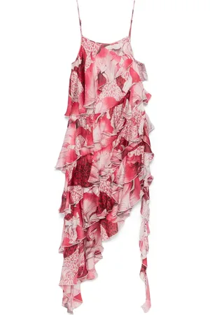 Roberto Cavalli Robe courte à fleurs