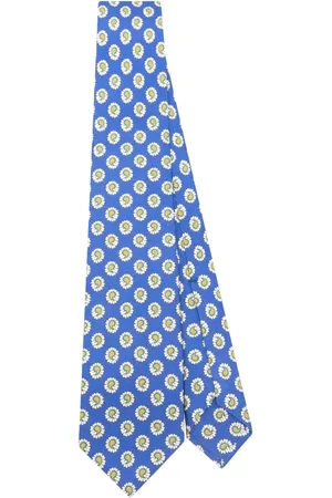 BARBA Cravate à motif cachemire en jacquard