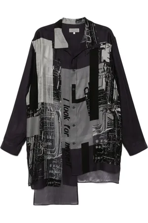 YOHJI YAMAMOTO Chemise à imprimé