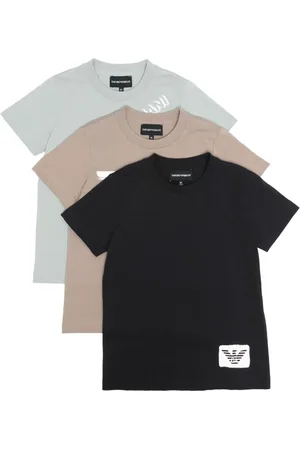 Emporio Armani Lot de t-shirts à logo imprimé