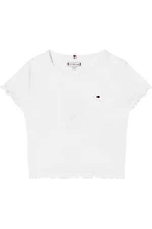 Tommy Hilfiger T-shirt en maille fine à design nervuré