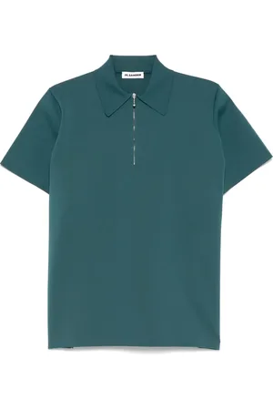 Jil Sander Polo à design nervuré