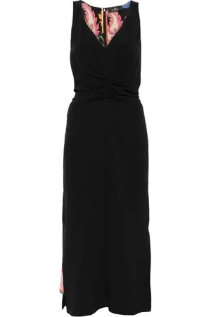 Etro Robe mi-longue à fronces