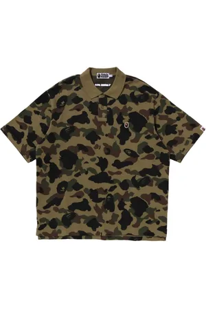 A Bathing Ape Polo à imprimé camouflage