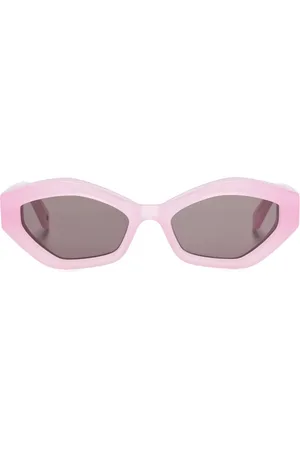 OFF-WHITE Lunettes de soleil à monture géométrique