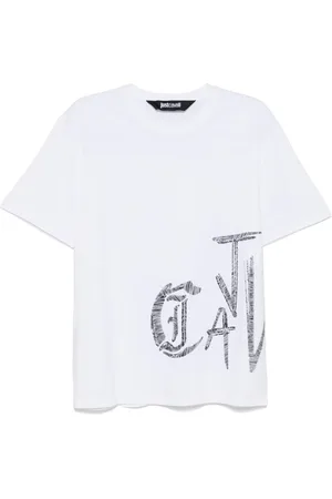 Roberto Cavalli T-shirt à logo imprimé