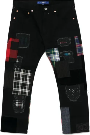 JUNYA WATANABE Jean à design patchwork
