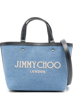 Jimmy Choo Mini sac à main Marli en jean