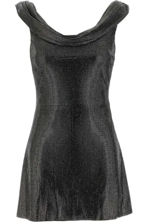 GIUSEPPE DI MORABITO Robe courte à col drapé