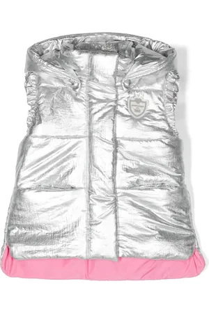 MONNALISA Gilet matelassé à patch logo
