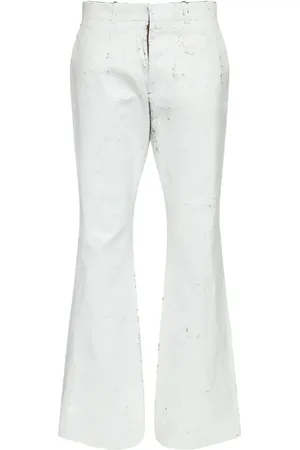 Maison Margiela Pantalon à effet enduit