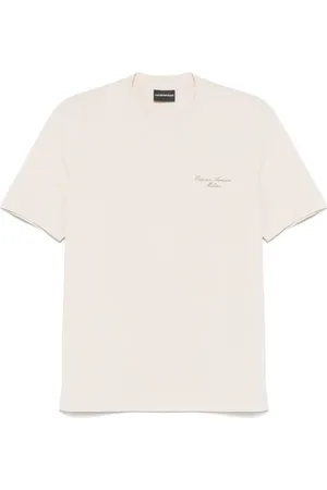 Emporio Armani T-shirt à logo brodé