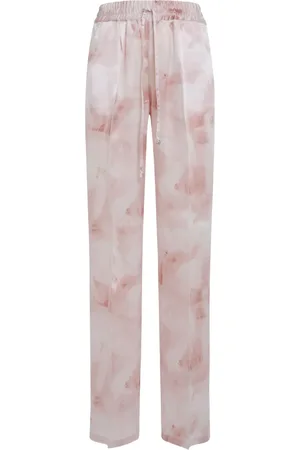 Kiton Pantalon imprimé en soie