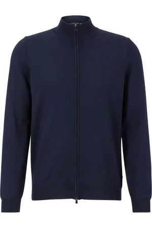 HUGO BOSS Cardigan zippé en maille