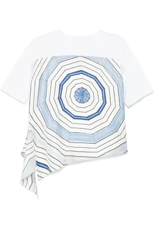 Sandro X Louise Bourgeois t-shirt à imprimé géométrique