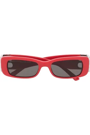 Balenciaga Lunettes de soleil Dynasty à monture rectangulaire