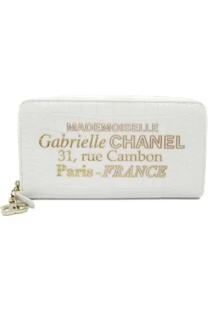 CHANEL Portefeuille Gabriel De Round en cuir (2019)