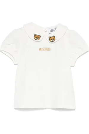 Moschino T-shirt à motif Teddy Bear brodé