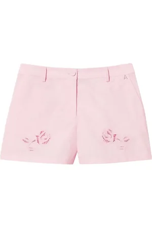 Twin-Set Short à fleurs brodées