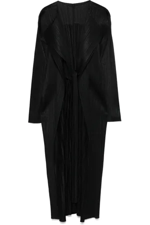 PLEATS PLEASE ISSEY MIYAKE Manteau Merry Bicolor