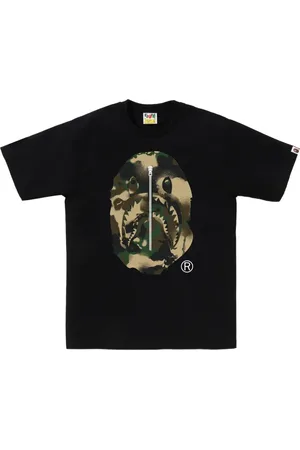 A Bathing Ape T-shirt à détail camouflage