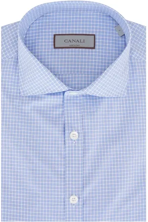 CANALI Chemise à carreaux
