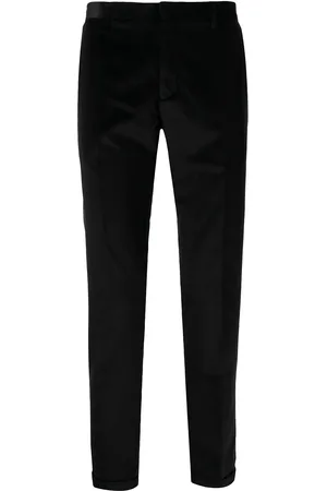 Paul Smith Pantalon de costume droit en velours