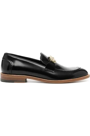 Casablanca Mocassins Casa Logo en cuir