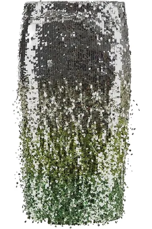 Des Phemmes Jupe mi-longue à sequins