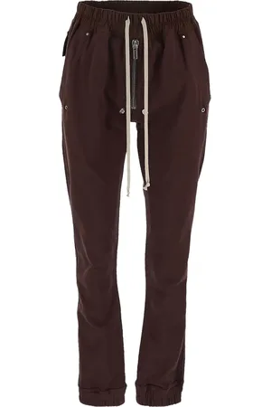 Rick Owens Pantalon de jogging à taille élastiquée