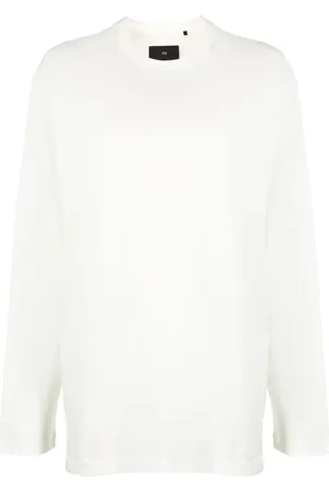 Y-3 T-shirt en coton à patch logo