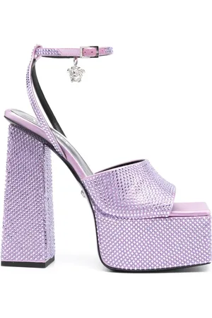 VERSACE Sandales à plateforme 150 mm
