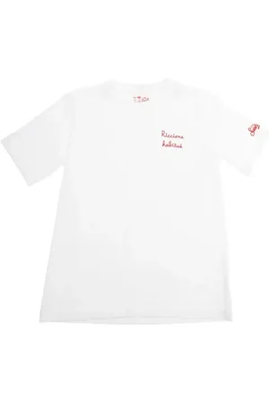 MC2 SAINT BARTH T-shirt à logo brodé
