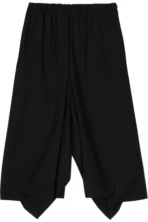 Comme des Garçons Pantalon en laine à coupe sarouel