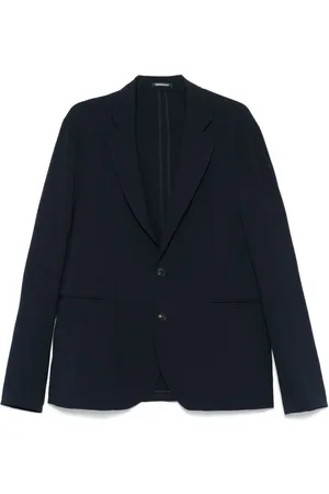 Emporio Armani Blazer à simple boutonnage