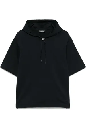 Emporio Armani Hoodie à manches courtes