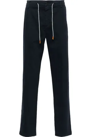 ELEVENTY Pantalon plissé à lien de resserrage