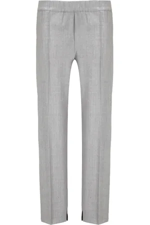 D.EXTERIOR Pantalon fuselé en serge