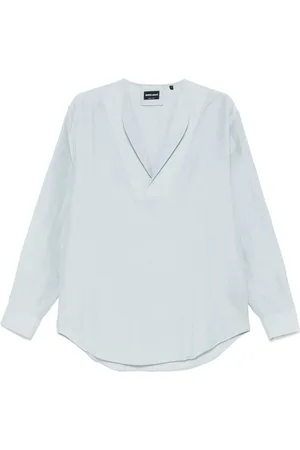 Giorgio Armani Chemise à coupe évasée