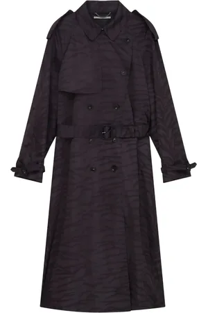 Stella McCartney Trench à imprimé tigre