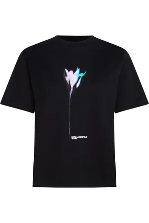 Karl Lagerfeld T-shirt à fleurs