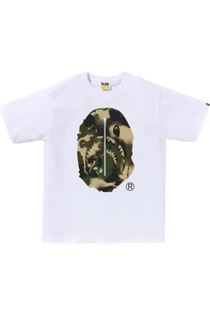 A Bathing Ape T-shirt à détail camouflage