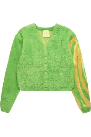 Sky High Farm Cardigan en peau lainée