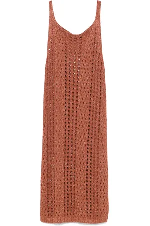 Liu Jo Robe courte en maille ajourée