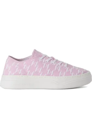 Karl Lagerfeld Baskets Konvert à motif monogrammé